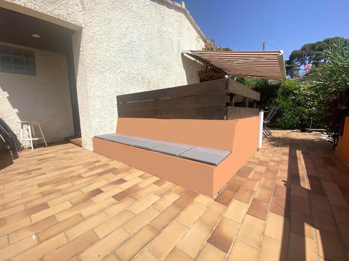 Appartement Cosy A Sanary Plage De Portissol-Climatise-Parking Prive Bagian luar foto